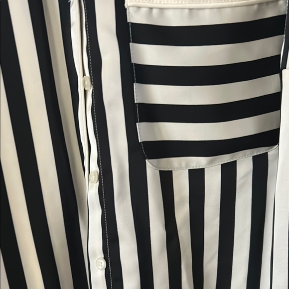 La Ligne Target Striped Black and White Pant set 1X NWT - Picture 3 of 8